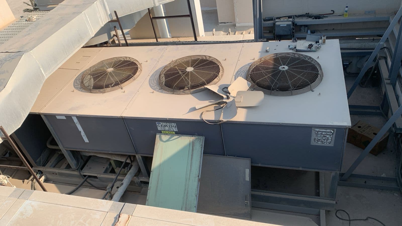 Rooftop central AC